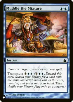 Muddle the Mixture Light Play, English Magic the Gathering MTG The List - Image 1