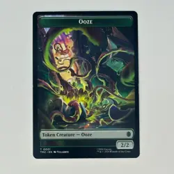 Ooze // Clue Double-Sided Token 1 // 2 NM T Teenage Mutant Ninja Turtles MTG - Image 1