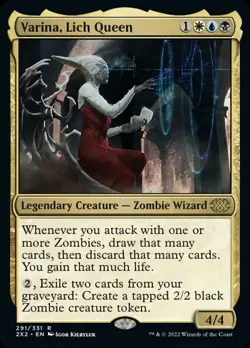 Varina, Lich Queen [Double Masters 2022] Magic MTG - Image 1