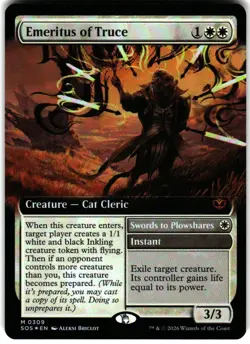 Secrets of Strixhaven #309 Emeritus of Truce (Extended Art) - FOIL - Image 1