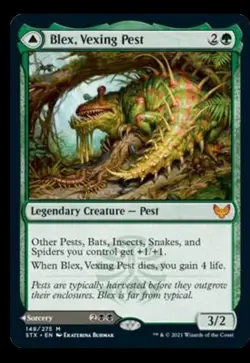 Blex, Vexing Pest (148/275) NM - Strixhaven: School of Mages - 2021 - Image 1