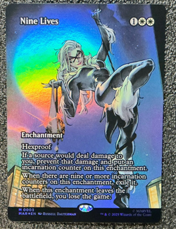 Nine Lives (Borderless) 0003 Holo - Marvel Universe Eternal-Legal (MAR) - Image 1