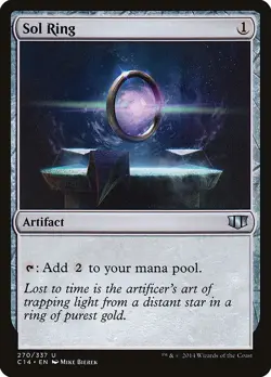 1x Sol Ring MTG Commander 2014 NM - Image 1