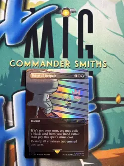 Force of Despair ✨ Borderless FOIL ✨ MTG NM Secret Lair SPONGEBOB SQUAREPANTS - Image 1