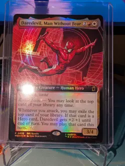 Wizards of the Coast Daredevil, Man Without Fear 0432 Foil Promo MTG Marvel - Image 5