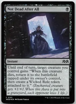 Not Dead After All 101 Common Wilds of Eldraine Magic: The Gathering Foil NM - Image 1