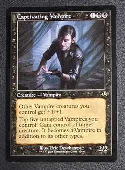 Captivating Vampire (Retro Frame) #374 (NM) Innistrad Remastered INR Magic MTG - Image 1