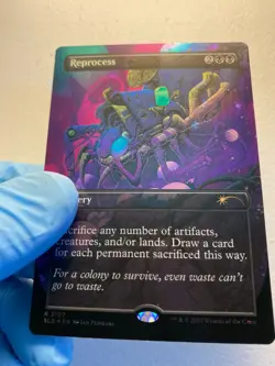 MTG 1x GALAXY FOIL Reprocess 2107 Secret Lair Drop Magic the Gathering x1 NM - Image 3