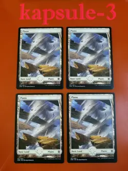 4x Plains | Full Art 267/280 | Zendikar Rising | MTG Magic Cards - Image 1