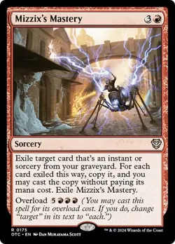 MIZZIX'S MASTERY mtg NM-M Commander Outlaws of Thunder Junction Rare - Image 1