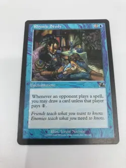 Rhystic Study (Nonfoil) - Prophecy - MTG - 45/143 - LP - Image 1