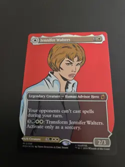 MTG Jennifer Walters Borderless Foil M 0388 Marvel Super Heroes MSH She-Hulk - Image 1