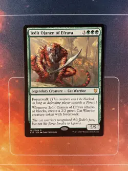 Jedit Ojanen of Efrava - Commander 2017 - Magic the Gathering - MTG - Image 1