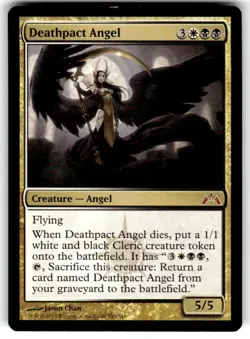 Deathpact Angel 153 Mythic Gatecrash Magic: The Gathering Lightly Played - Image 1