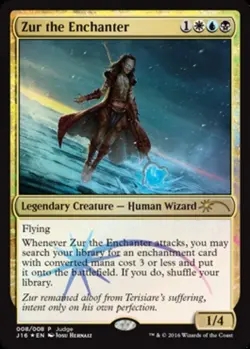 1x Zur the Enchanter - Foil Light Play MTG Magic - Kid Icarus - - Image 1