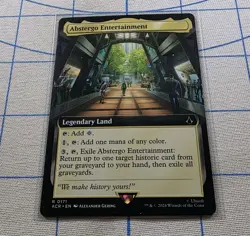 MTG - Abstergo Entertainment (Extended Art) #0171 - Legendary Land - Image 2