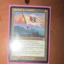 TSR Magic: The Gathering Vanquisher's Banner Artifact 2020 French #402 - Image 1