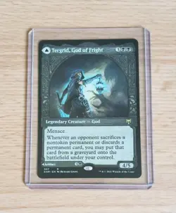 MTG Tergrid, God of Fright/Tergrid's Lantern Double Sided Showcase Kaldheim - NM - Image 1