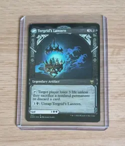 MTG Tergrid, God of Fright/Tergrid's Lantern Double Sided Showcase Kaldheim - NM - Image 3