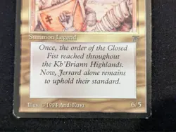 Jerrard of the Closed Fist - Legends - LP - MTG - Magic the Gathering - Multi - Image 2