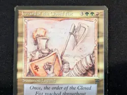 Jerrard of the Closed Fist - Legends - LP - MTG - Magic the Gathering - Multi - Image 3