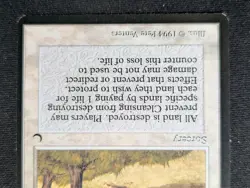Cleansing - Dark - NM - MTG - Magic the Gathering - White - Sorcery - Image 2