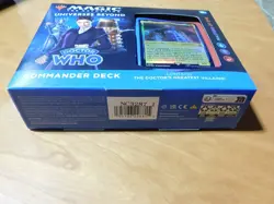 MTG Universes Beyond Doctor Who Commander Deck-Masters of Evil-Sealed - Image 2