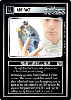 Star Trek: Picard's Artificial Heart [Mint/Near Mint] ST1E: The Fajo Collection - Image 1