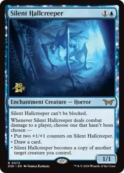 Silent Hallcreeper -Foil Near Mint MTG Promos: Prerelease Cards - Image 1