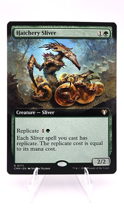 Hatchery Sliver (Extended Art) Commander Masters Regular - Image 1