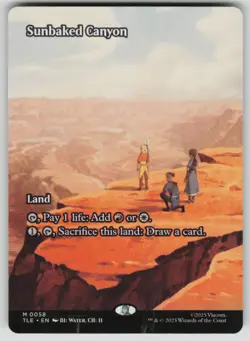 Sunbaked Canyon (Borderless) M Avatar: The Last Airbender: Eternal-Legal 58 NM - Image 1