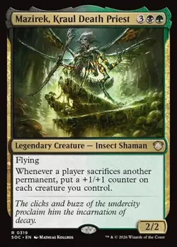 Mazirek, Kraul Death Priest SOC NM MTG - Image 1