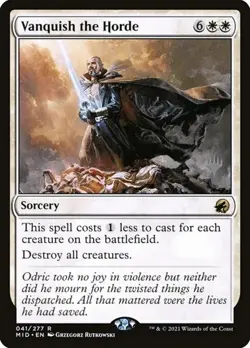 Vanquish the Horde - Promo MID NM MTG - Image 1