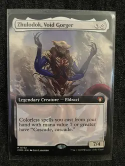 Magic the Gathering - Commander - Zhulodok, Void Gorger (Extended Art) - Image 1