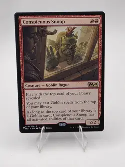 NM Conspicuous Snoop 139/274 "The List" Reprint M21 Core Set 2021 - Image 1