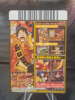 Monkey D Luffy - PR-01 - One Piece Treasure World Card Japanese - Image 2