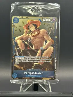 One Piece TCG: Portgas D. Ace P-074 Promo Tin Pack Set Vol. 2 SEALED English - Image 1