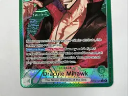 Dracule Mihawk - OP14-020 (Alt LEADER) One Piece The Azure Sea's Seven English - Image 3