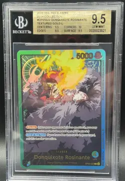 BGS 9.5 One Piece EB02 EN Special Donquixote Rosinante OP05-022 GEM MINT! - Image 1