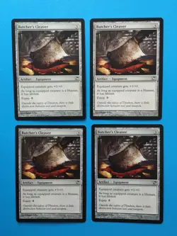 MTG 4x Butcher's Cleaver x4 NM Innistrad Magic Playset - Image 1