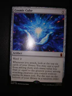 MTG - Cosmic Cube - Marvel Super Heroes - Mythic - NM - Magic the Gathering - Image 1