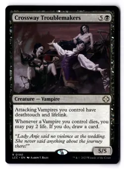 Crossway Troublemakers NM* The Lost Caverns of Ixalan Commander 0190 -UnltdCards - Image 1