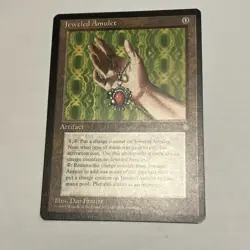Wizards of the Coast Jeweled Amulet Ice Age Uncommon Regular Artifact 1995 - Image 1