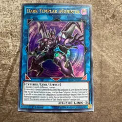 Dark Templar @Ignister - IGAS-EN045 - 1st Edition Ultra Rare- Yugioh - LP - Image 1