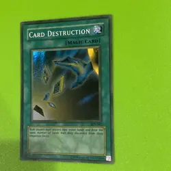 Yugioh Card Of Destruction Max Faded Misprint Mp - Image 2