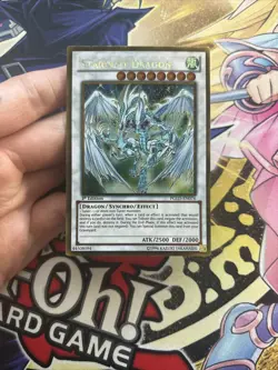 Yu-Gi-Oh TCG Stardust Dragon PGLD-EN076 1st Edition Gold Rare Card VLP (STH) - Image 4