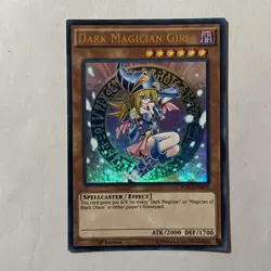 Yugioh Dark Magician Girl YGLD-ENB03 Ultra Rare Holo - Image 1