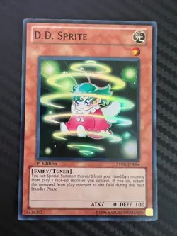 Yugioh D.D. Sprite STOR-EN004 Super Rare 1st Edition VLP - Image 1