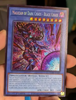 Yu-Gi-Oh! Chaos Origins Magician of Dark Chaos CORI-EN027 Secret Rare YGO TCG - Image 1