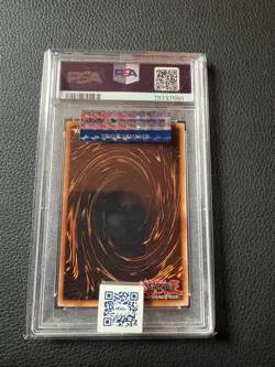 2002 Yu-Gi-Oh! Forbidden Memories Promo Red-Eyes Black Metal Dragon PSA 10 - Image 3